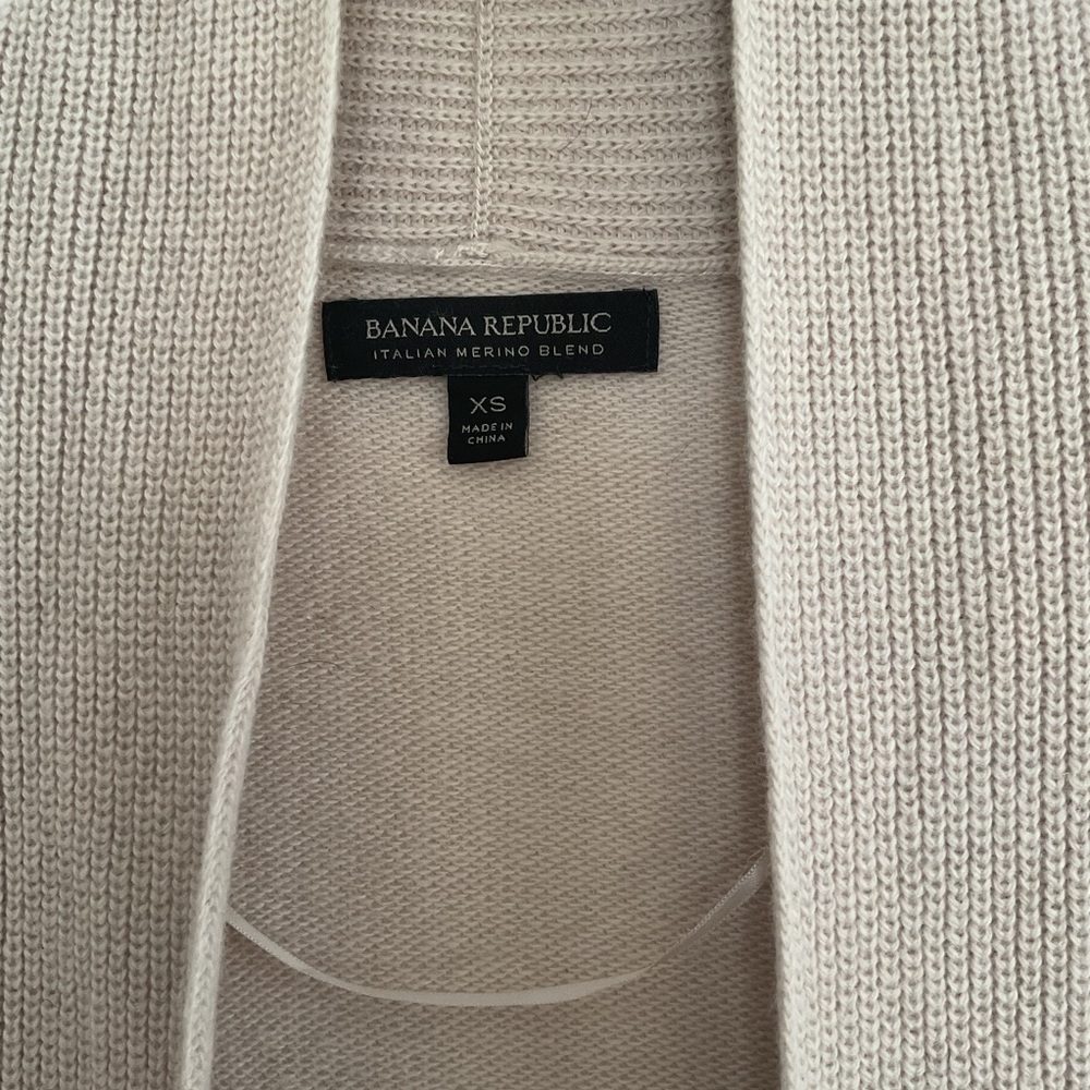 Banana Republic Italian Wool-Blend Duster Cardigan - Picture 8 of 10